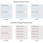 Plugin wordpress: Homepage Excerpts FR