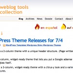 Largo à la une de “Weblog tools collection”